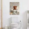 MuchoWow© Wanddeko 50x70 cm - Badezimmer Bilder Produktbild-Vorschau 6