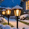 Solarlampen für Außen Garten, Wegeleuchten 4er Set, Produktbild-Vorschau 9