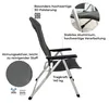 osoltus Alu Camping Klappsessel Soft Touch 3D MESH AIR Produktbild-Vorschau 4