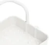 vidaXL Kuchynský vozík s 3 policami biely 42x35x85 cm Náhľad obrázku produktu 5