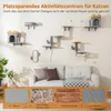 COSTWAY 6 PCS Mur d'escalade pour chats, mur d'arbre à chat Voir les images du produit 5