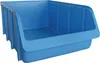 A blue plastic storage bin is shown against a white background. Anteprima dell’immagine prodotto