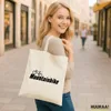 Huuraa Jutebeutel Mountain Bike Fahrrad 10 Liter Natural Produktbild-Vorschau 2