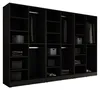 Armadio, nero grafite / vetro trasparente, 3 x 100 x 200 x Anteprima dell’immagine prodotto 3