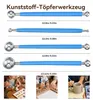 Tonwerkzeug Set 25-teilig, Modellierwerkzeuge aus Stahl & Produktbild-Vorschau 6