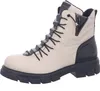 Rieker Damen Stiefelette Beige Schwarz  – Bequem & Produktbild-Vorschau 11