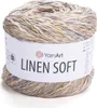 YarnArt Linen Soft Garn, Leinen Mischung, 100g, Multicolor, Produktbild-Vorschau 1