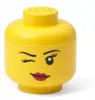 Lego Mini Girl’s Head Container With Eye, Xs, 0.36L, Produktbild-Vorschau 2