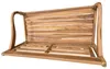 Massive Teakholz Sitzbank CHRISTOS 100cm natur Outdoor Produktbild-Vorschau 7