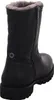 A black winter boot shown from the back. Anteprima dell’immagine prodotto