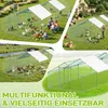 NAIZY 3x12x2m Stahl Hühnerstall PE UV-Schutz Dach Produktbild-Vorschau 7