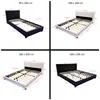 HOME DELUXE - LED Bett Asteroid - Weiß, 160 x 200 cm - Produktbild-Vorschau 4
