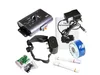 A collection of items for an electronic pet fencing system laid out on a white background. Produktbild-Vorschau