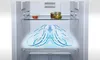 Interior view of a refrigerator showing airflow patterns. Anteprima dell’immagine prodotto