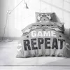 Bettwäsche Gamer 135x200 + 80x80 cm, 100 % Baumwolle Produktbild-Vorschau 3