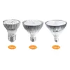 Three different types of LED grow lights are displayed side-by-side against a white background. Produktbild-Vorschau