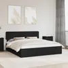 vidaXL Bettrahmen mit Schubladen Schwarz 200 x 200 cm Produktbild-Vorschau 2
