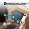 Bluetooth CD Player Retro, tragbarer Musikplayer, USB/FM Produktbild-Vorschau 4