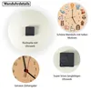 Kinderuhr mit süßen Tieren Wanduhr aus Alu Produktbild-Vorschau 4