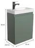 Waschbeckenschrank LISA aus MDF, 41x54x21,5 cm, wendbares Produktbild-Vorschau 3