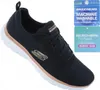 Skechers Flex Appeal 4.0 sportlicher Schnürer Schwarz Produktbild-Vorschau 70