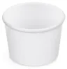 100x Eisbecher aus Pappe Papierbecher weiß Ø75mm 125 ml Produktbild-Vorschau 1