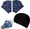 Schwimmhandschuhe, Schwimmhandschuhe mit Schwimmhaube, 1 Produktbild-Vorschau 1