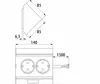 Naber, Eckbox 3, weiß   - Relingsysteme Produktbild-Vorschau 9