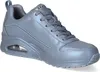 A single blue Skechers sneaker is shown from a side angle against a white background. Náhľad obrázku produktu