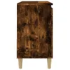 Badschrank Räuchereiche 65x33x60 cm Holzwerkstoff Produktbild-Vorschau 9