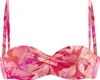s.Oliver Bügel-Bandeau-Bikini-Top Jayce pfirsich bedruckt Produktbild-Vorschau 1