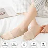 4 Paar Zehlinge Damen Füßlinge Atmungsaktive Halbe Socken Produktbild-Vorschau 3