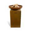 MOODZ Sockel CortenStahl 45x45x80 cm Produktbild-Vorschau 1