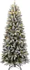 vidaXL Albero di Natale artificiale con neve 300 LED 210 cm Anteprima dell’immagine prodotto 1