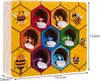 Kruzzel 21910 Holzspielzeug zum Erlernen der Farben – Biene Produktbild-Vorschau 6
