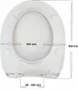 Ramm Toilettensitz kompatibel mit Geberit Allia Paris Slim, Produktbild-Vorschau 7
