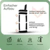 Novaliv 3 Stück Müllsackständer mit Deckel für 70L-120L Produktbild-Vorschau 7