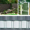 Jardinion 10x Sichtschutzstreifen 250x19cm Polyrattan, Produktbild-Vorschau 5