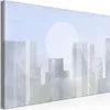 Italienischer Leinwand Leinwandbild - Modern City (1 Part) Produktbild-Vorschau 1