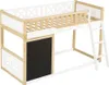 Kinder-Hochbett mit Tafel, Aufbewahrungsbox und Produktbild-Vorschau 5