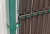 Zaun PVC Sichtschutzstreifen vertikal 153x250cm Grün Produktbild-Vorschau 4