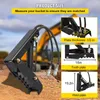 VEVOR Hydraulický palec pro rypadla, 18 palců 1/2 palce Náhled obrázku produktu 3