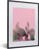 MuchoWow® Gerahmtes Poster Kaktus - Pflanzen - Sommer 30x40 Produktbild-Vorschau 1