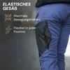 PUMA WORKWEAR PRO ONE ADVENTURE Outdoorhose Sky Blue XL Produktbild-Vorschau 4
