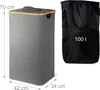 Relaxdays 4052025863418, 100 l, Prostokątny, Poliester, Podgląd zdjęcia produktu 4