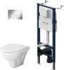 AM.PM Wand-WC spülrandlos Set mit Vorwandelement Produktbild-Vorschau 1