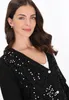 ALBEE damen strickjacke - schwarz, XS/S Produktbild-Vorschau 2