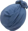 Kreuz-Kopftuch für Damen, einfarbig, mit Schleife, Bandana, Produktbild-Vorschau 3