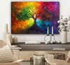 MuchoWow® - Leinwandbilder - Baum - Bunt - Modern - Produktbild-Vorschau 7
