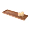 1.04 Bandeja de madera de acacia, 45 x 14 cm - Decoración Vista previa de la imagen del producto 1